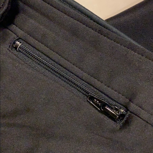 Size 14R black FERA snowboarding pants w/stirrups - Picture 4 of 6